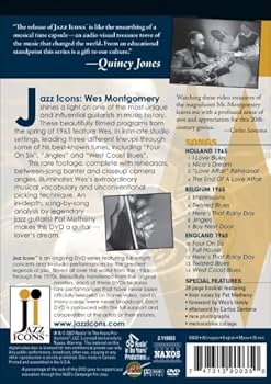 Amazon.com: Jazz Icons: Wes Montgomery Live in '65 : Wes