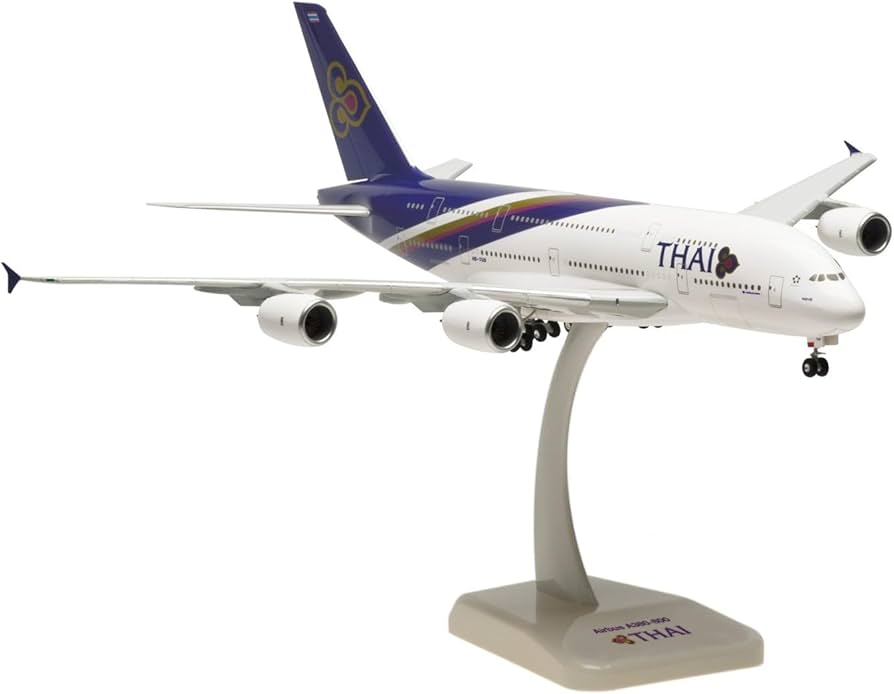 Amazon | ホーガン 1/200 A380 タイ国際航空 完成品 | プラモデル 通販