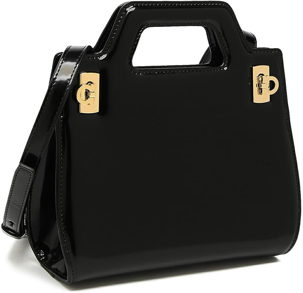 Amazon.co.jp: [フェラガモ]ハンドバッグ ショルダーバッグ ワンダ