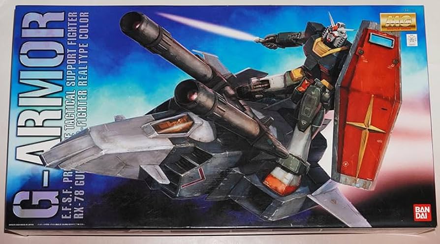 MG 1/100 Gアーマーリアルタイプカラー試作型戦術支援メカ G-ARMOR