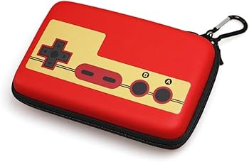 Amazon | (New3DSLL/3DSLL用) レトロフェイスポーチ (FCレッド