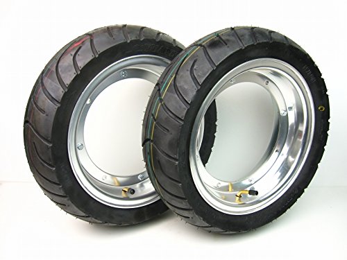 Amazon | ダックス/シャリー 3.5Jアルミホイール&130タイヤ前後セット