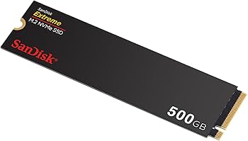Amazon.com: SanDisk 500GB Extreme M.2 NVMe SSD - PCIe Gen 4.0, Up