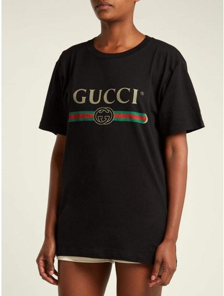 Amazon | (グッチ) Gucci レディース トップス Tシャツ Logo-print