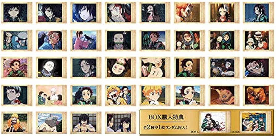 Amazon.co.jp: 鬼滅の刃 ぱしゃこれ BOX商品 1BOX=10パック入り : おもちゃ