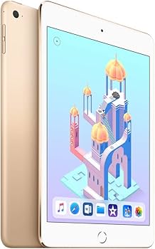 Amazon.com : Apple iPad mini 4 (Wi-Fi + Cellular, 128GB) - Gold