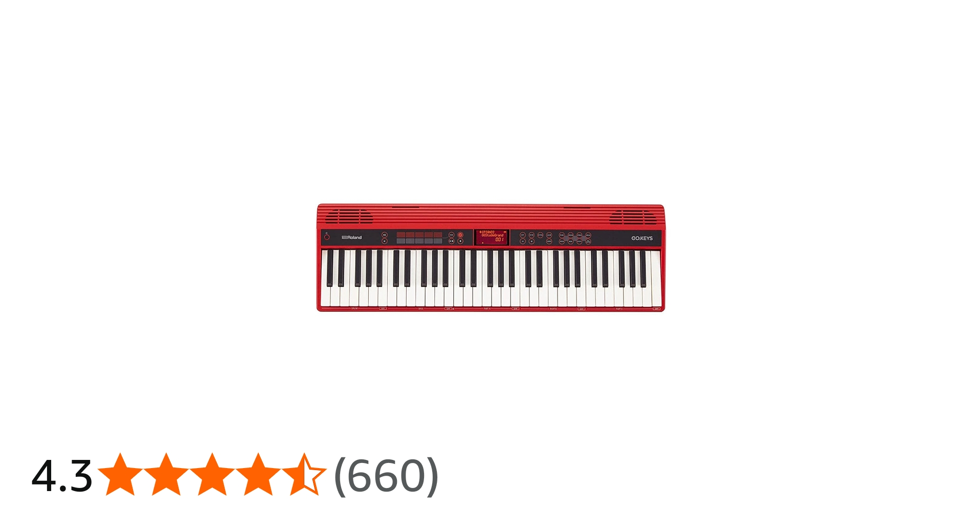 Roland GO61K Keys Music Creation Keyboard- Red : Amazon.ca