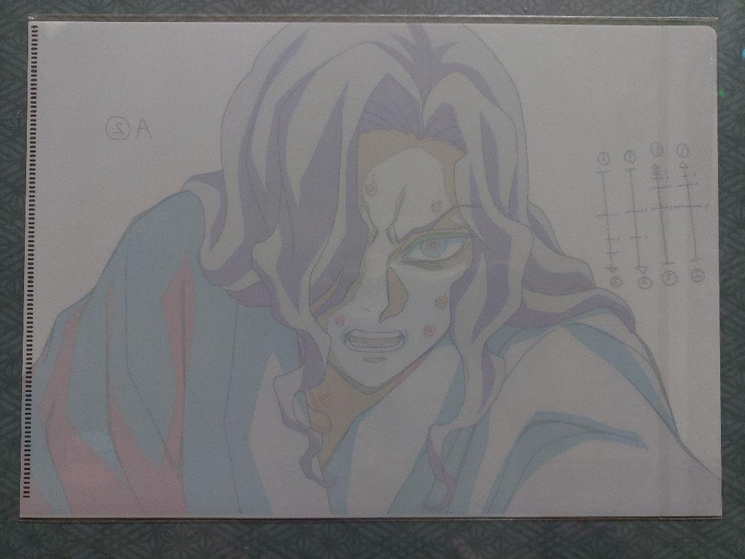 鬼滅の刃 ダイニング 二期 お楽しみくじ クリアファイル 鬼舞辻無惨