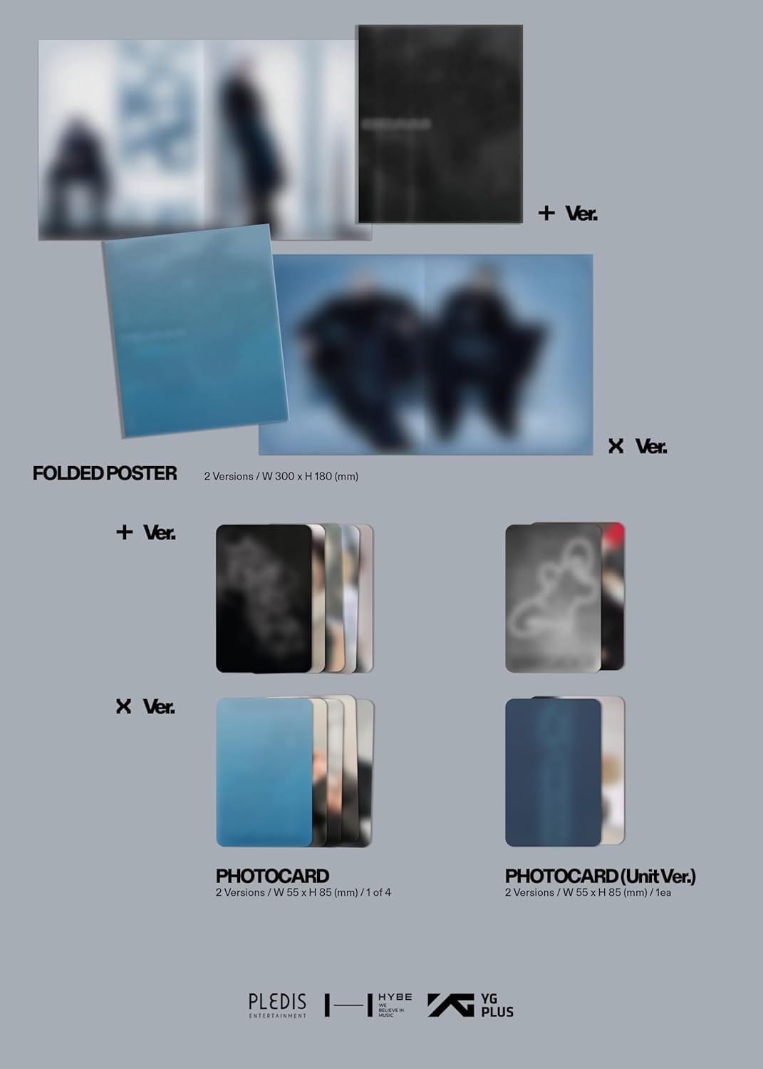 Amazon.com: Seventeen Hoshi X Woozi BEAM 1st Single Album HXW Full