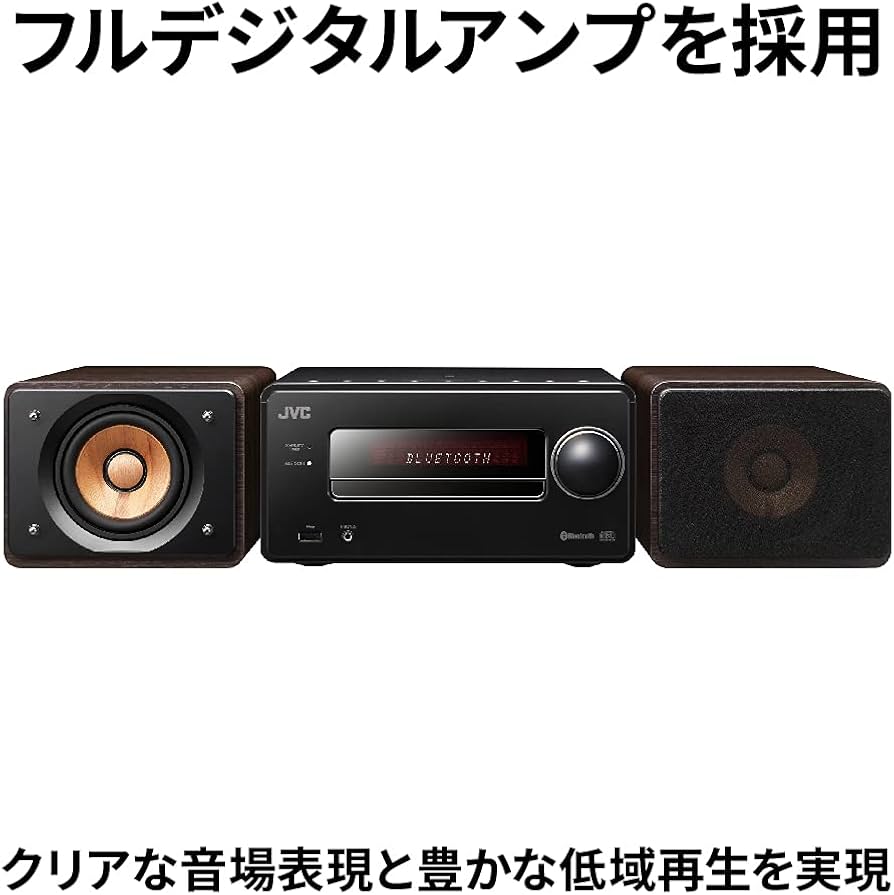Amazon.co.jp: JVCケンウッド JVC EX-S55-B ウッドコーンシリーズ