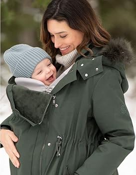 Amazon.co.jp: [セラフィン] コート 抱っこ紐対応マタニティダウン