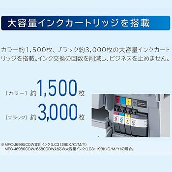 Amazon.co.jp: Brother MFC-J6995CDW Printer A3 Inkjet Composite