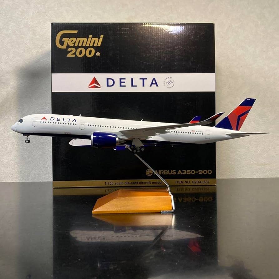 Amazon.co.jp: Gemini Jets 1/200 デルタ航空 A350-900 : おもちゃ