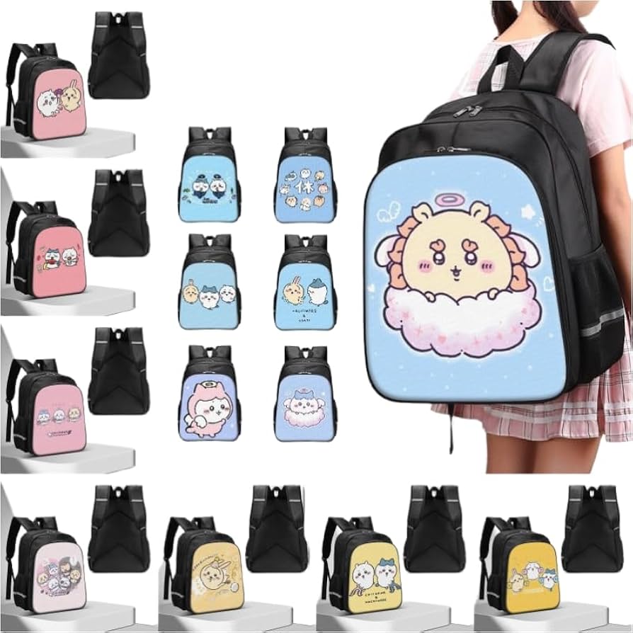 Amazon.co.jp: ちいかわ バックパック リュック ハチワレ うさぎ 男女
