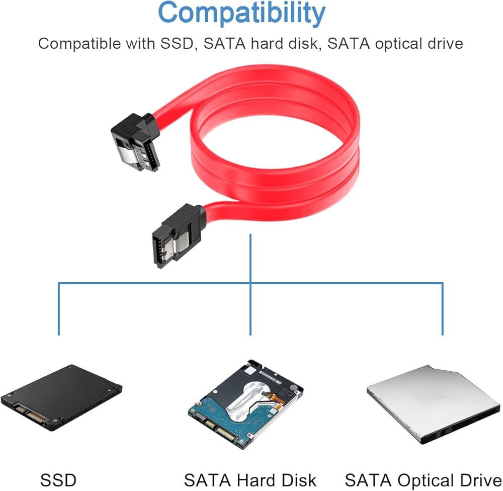 Amazon.co.jp: Xiatiaosann SATAケーブル Sata3データ電源SSDとHDD