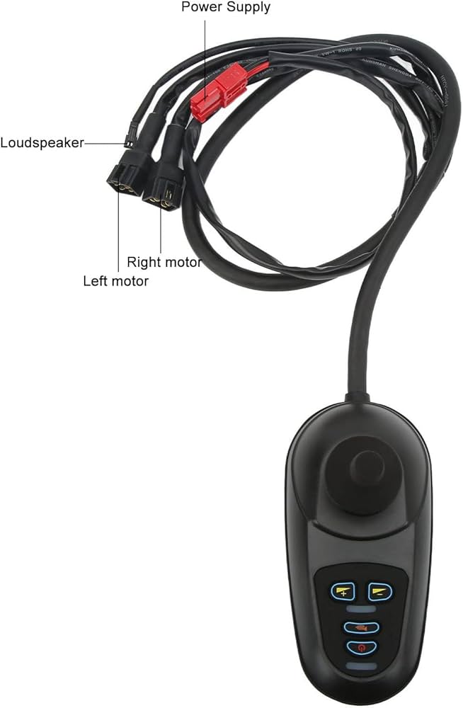 Amazon.co.jp: DC 24V 50A 車いすジョイスティックコントローラー 360