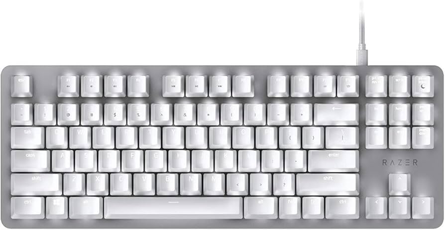 Amazon.co.jp: Razer キーボード BlackWidow Lite Mercury White