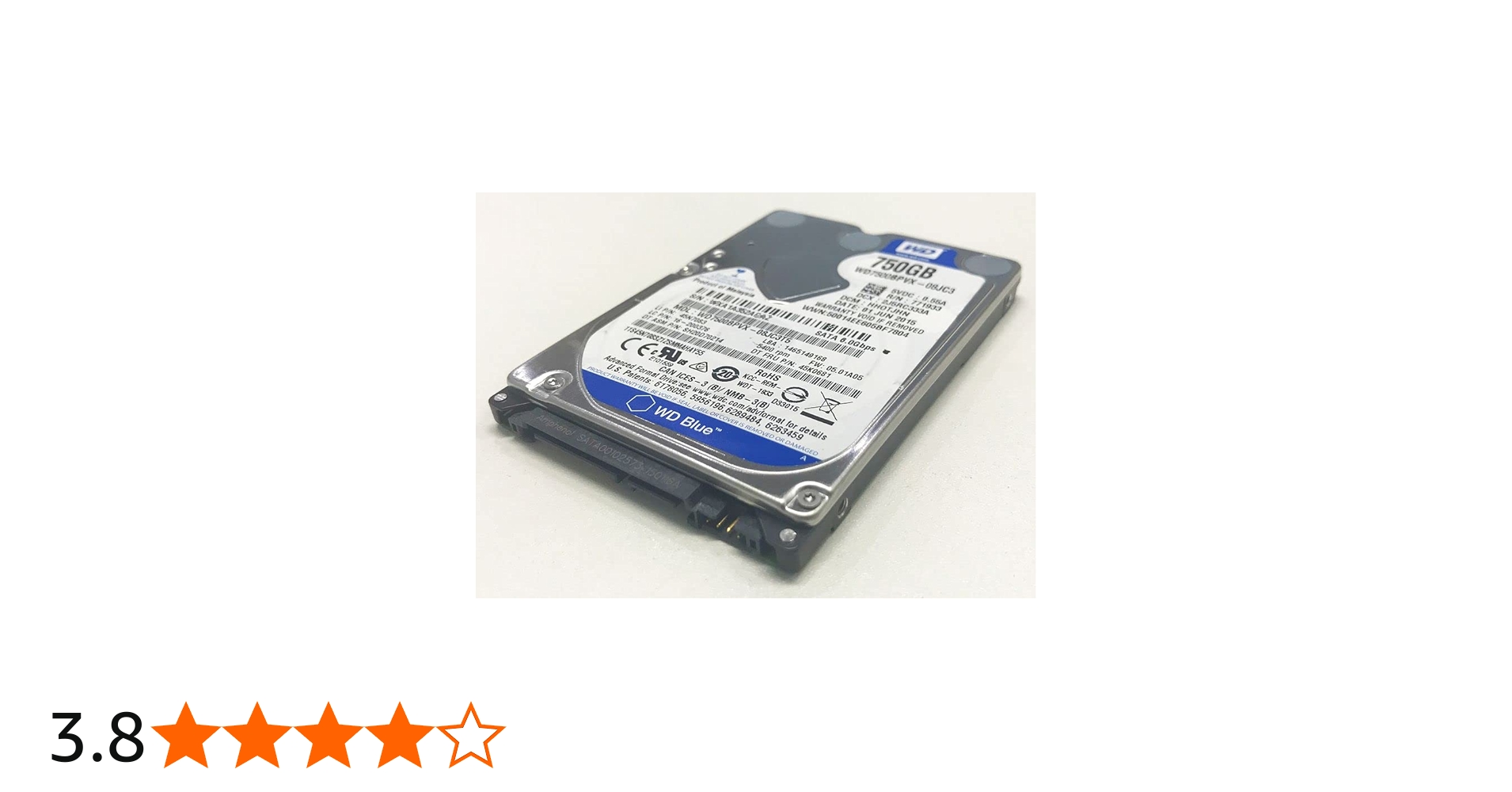 Amazon | WESTERN DIGITAL 2.5インチ内蔵HDD 750GB SATA6.0Gb/s