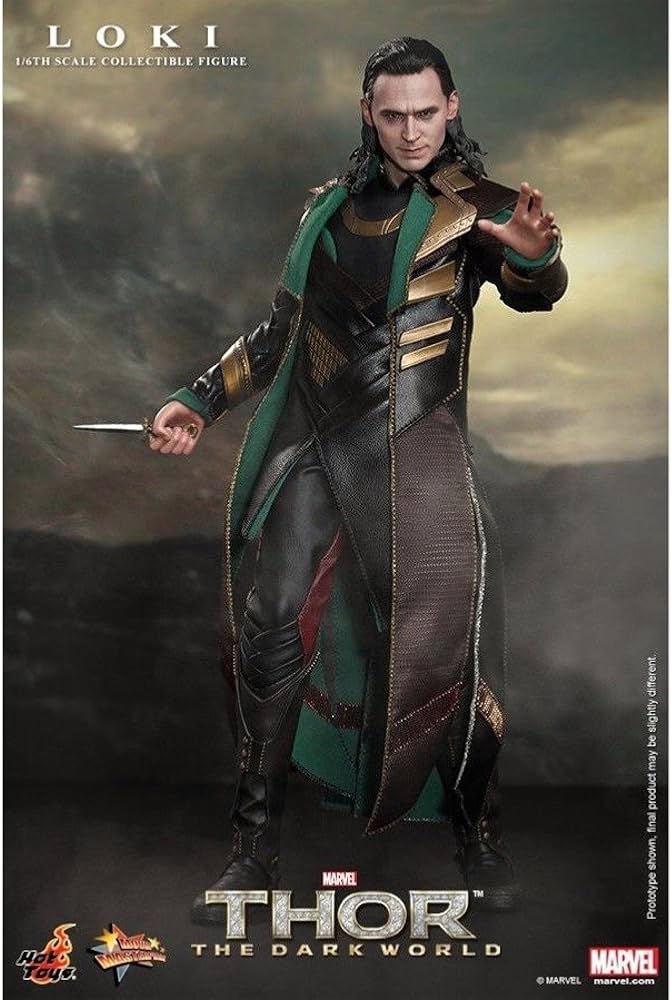 Amazon.com: Hot Toys Thor: The Dark World Loki Sixth Scale Action