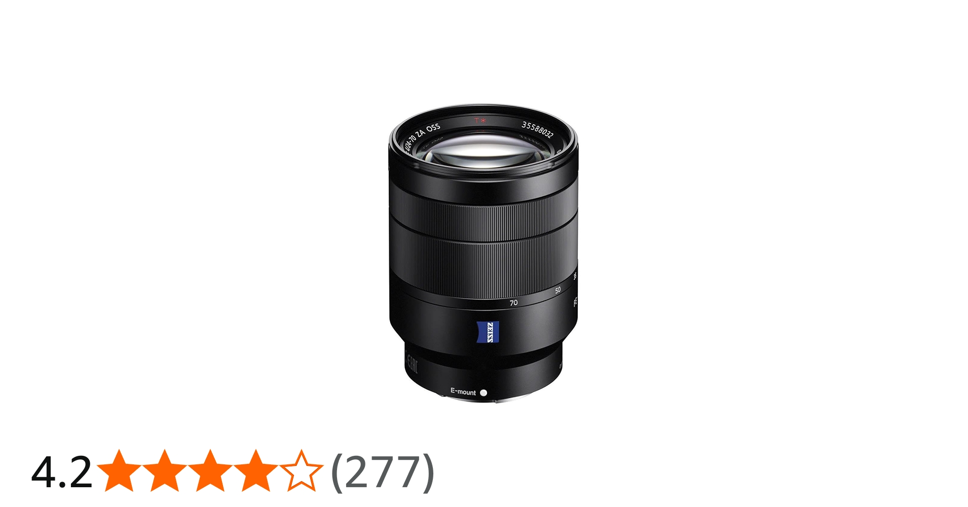 Sony Fe 24-70mm F4 Za OSS (SEL2470Z) : SONY: Amazon.ca: Electronics