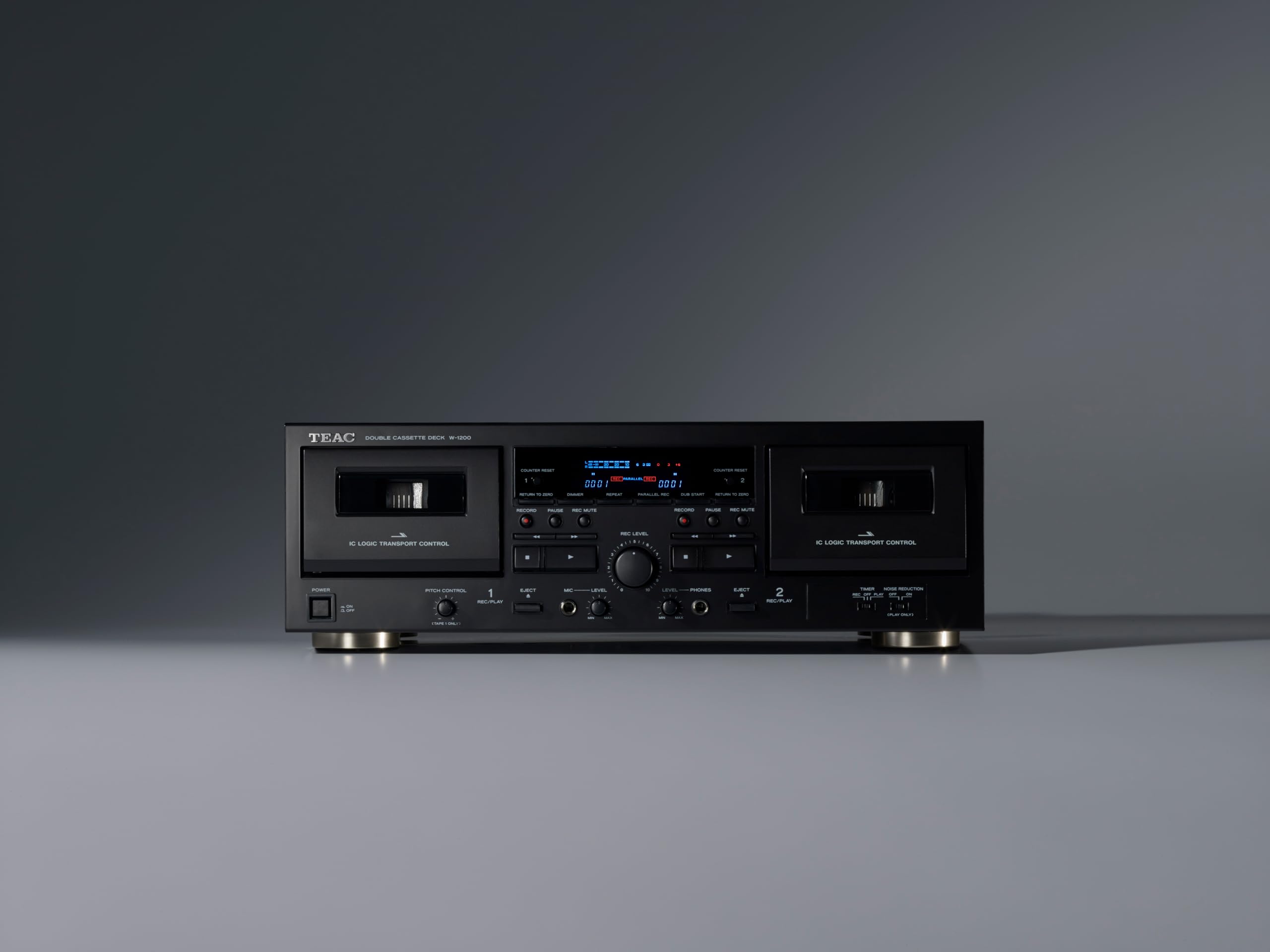 Amazon.co.jp: TEAC ダブルカセットデッキ W-1200(B) : 家電＆カメラ