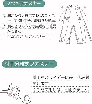 Amazon.co.jp: あんしん介護服 ろうべん対策 介護パジャマ (S, 6