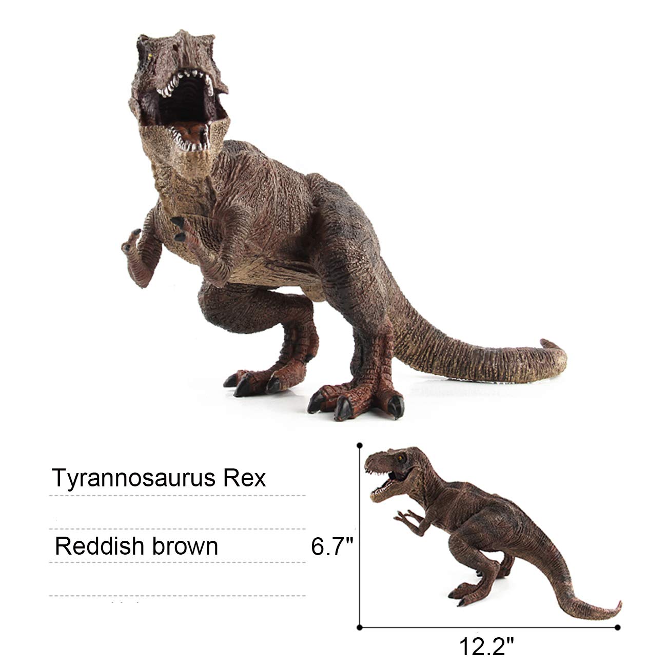 Amazon | Tinsow 12インチ Lサイズ T-Rex 恐竜玩具 ビッグ