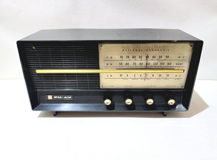 Amazon.co.jp: ヴィンテージ National ナショナル 真空管ラジオ EF-740
