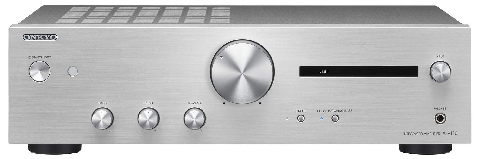 Amazon.co.jp: ONKYO A-9110 プリメインアンプ シルバー A-9110(S