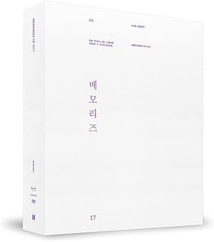 Amazon.com: BigHit BTS Memories of 2017 DVD 5DVD+Photobook+Paper