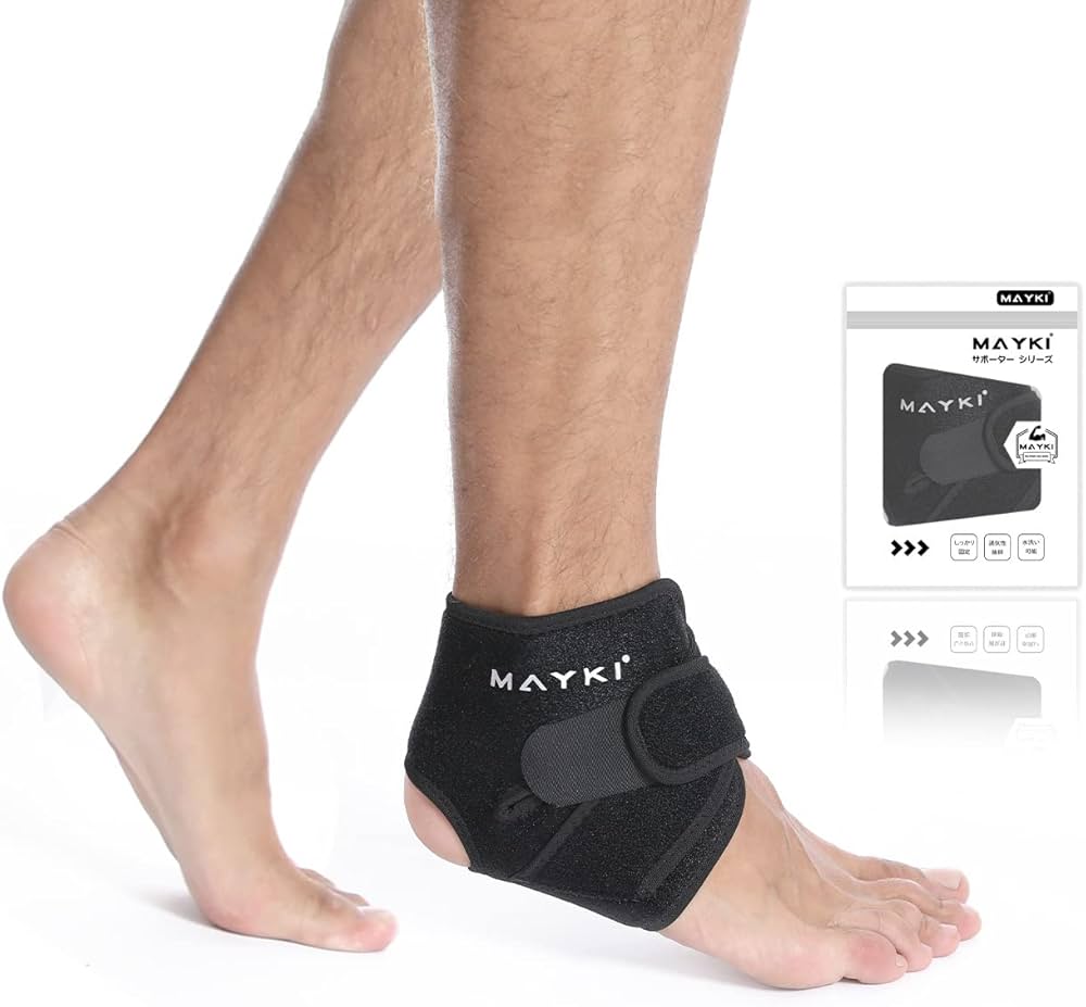 Amazon | 足首サポーター 足首用 固定 足首保護 怪我防止 通気性 調節