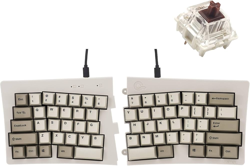 Amazon | BAROCCOMiSTEL MD600 Alpha Rhino (英語配列/茶軸) 分離型