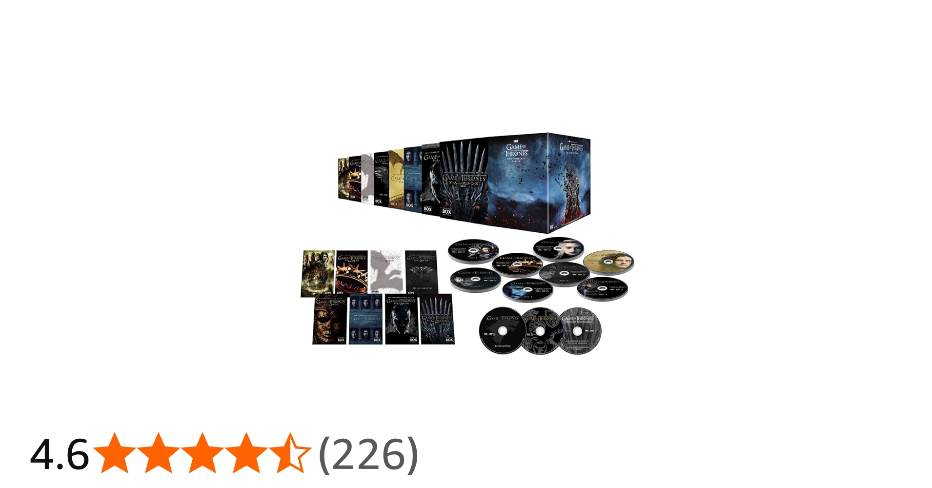 Amazon.co.jp: ゲーム・オブ・スローンズ(第一章～最終章) DVD