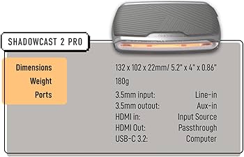 Genki ShadowCast 2 Pro 4K60p 対応キャプチャーボード Genki