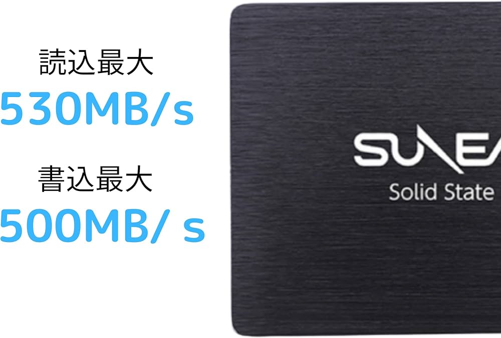 Amazon | SUNEAST SSD 内蔵 2.5インチ SATA TLC 3D NAND採用 SATA3 6Gb