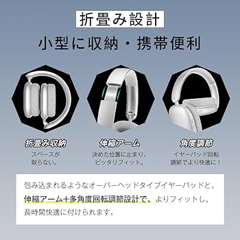 Amazon.co.jp: 明誠 ワイヤレスヘッドホン Bluetooth 5.4 オーバー