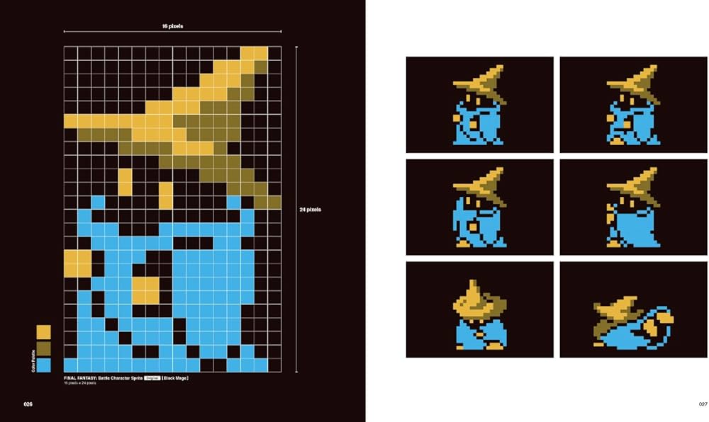 Amazon.co.jp: FF DOT. -The Pixel Art of FINAL FANTASY
