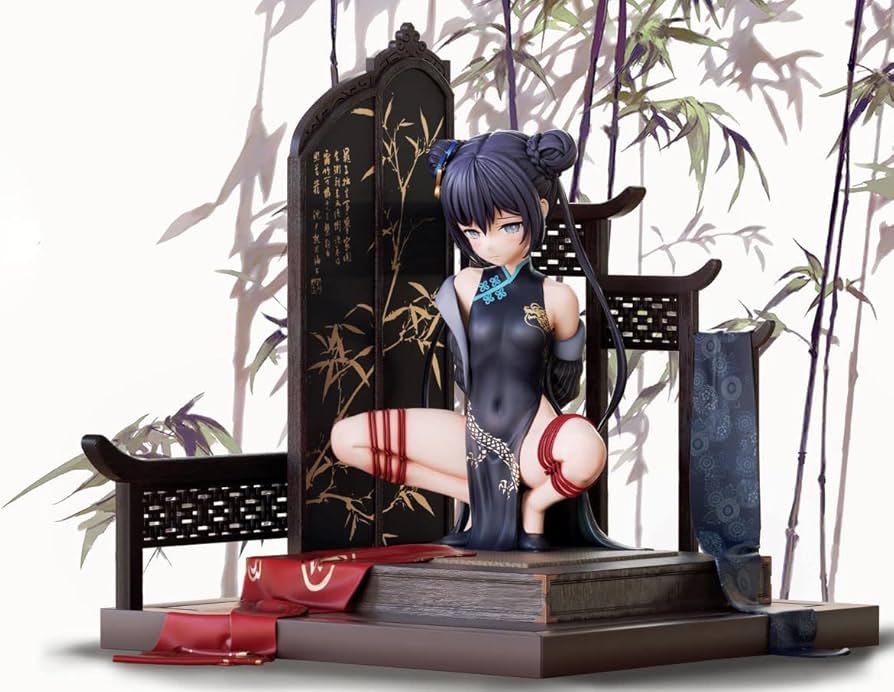 Amazon.co.jp: 竜華キサキ りゅうげきさき フィギュア チャイナドレス