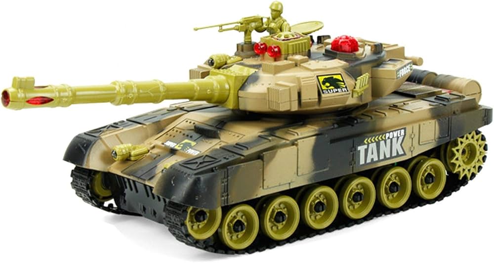 Amazon.co.jp: PROKTH【子供贈り物】リモコンタンク 戦車 ラジコン