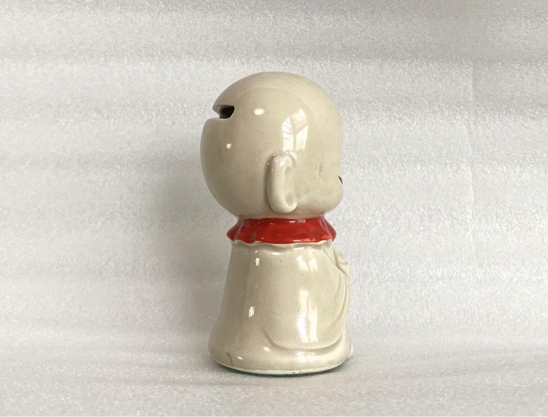 Amazon.co.jp: 内藤ルネ 恋地蔵 貯金箱 陶器 昭和レトロ ファンシー 箱