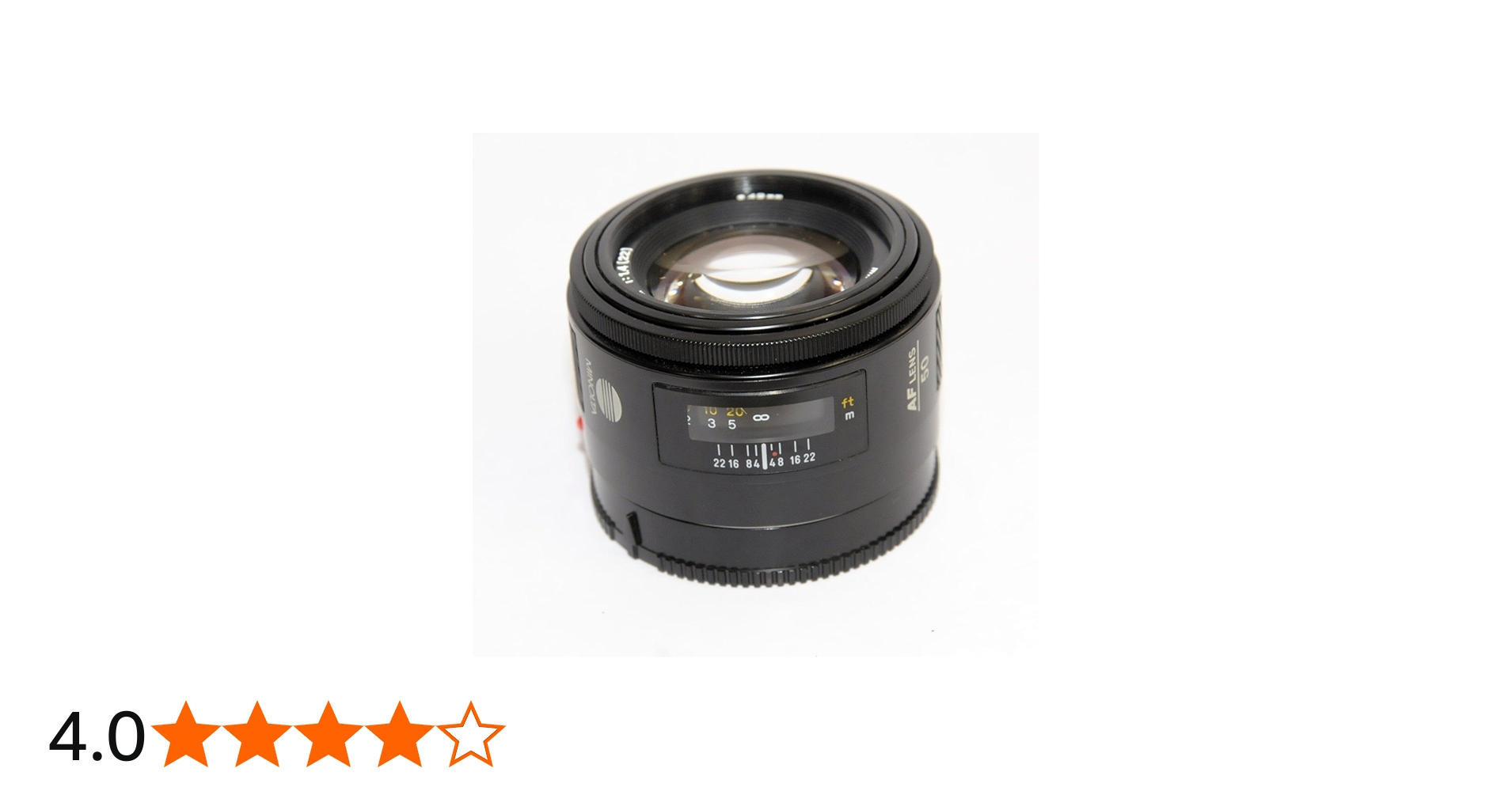 Amazon | Minolta AF レンズ 50mm F1.4 | レンズフード 通販