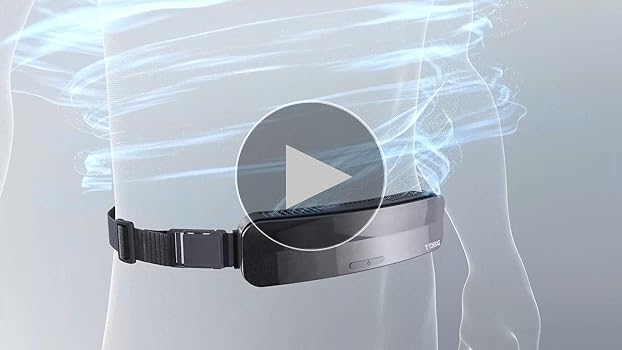 Amazon | TORRAS ベルトファン 腰掛け扇風機 【COOLiFY ZONE 2】 2024