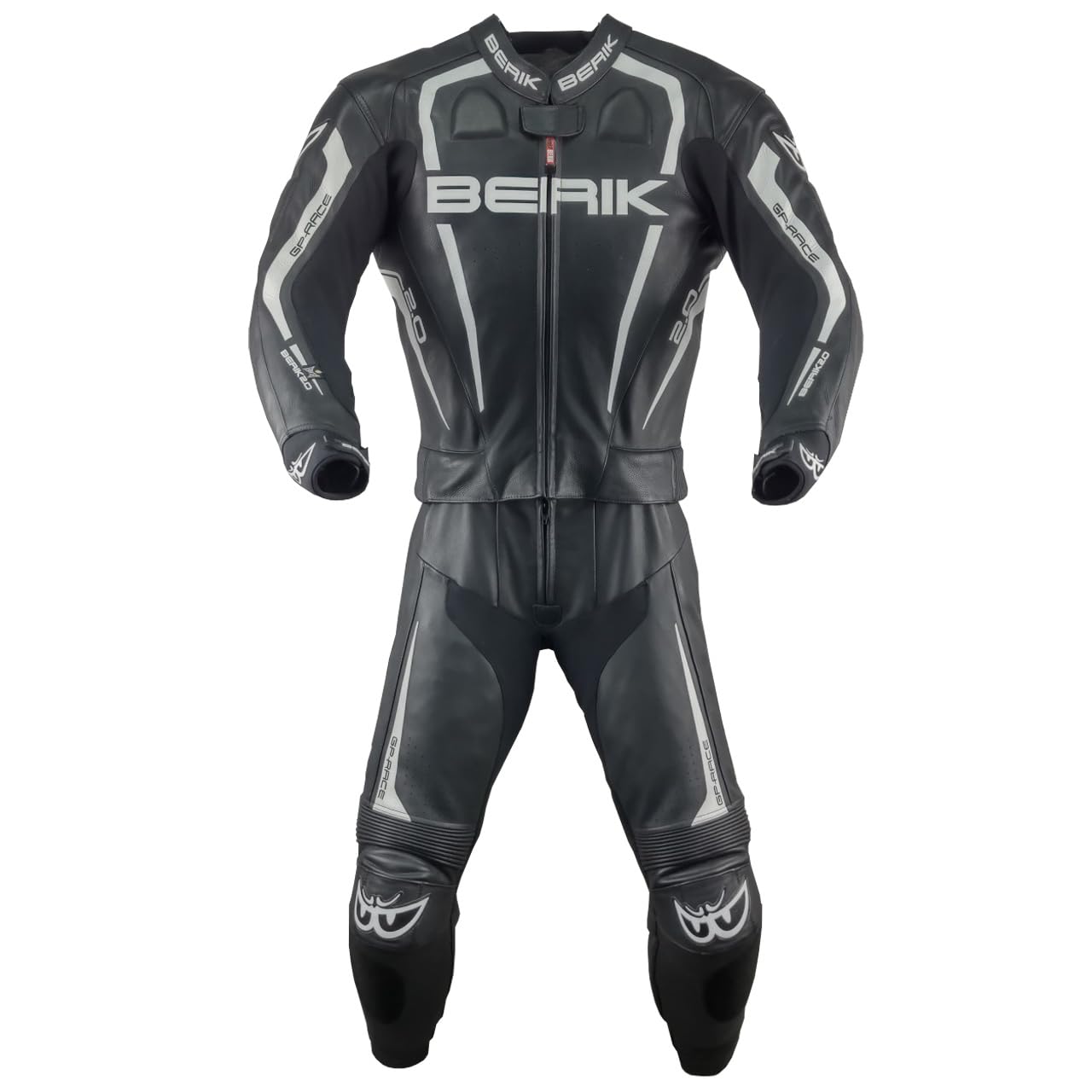 Amazon | BERIK 2PIECE RACING SUITS LS2-171334-BK ALL BLACK