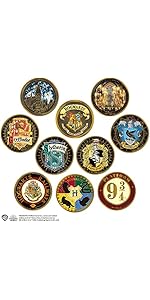 ハリー・ポッター 缶バッジ 30個セット 金バッジ テンヨー