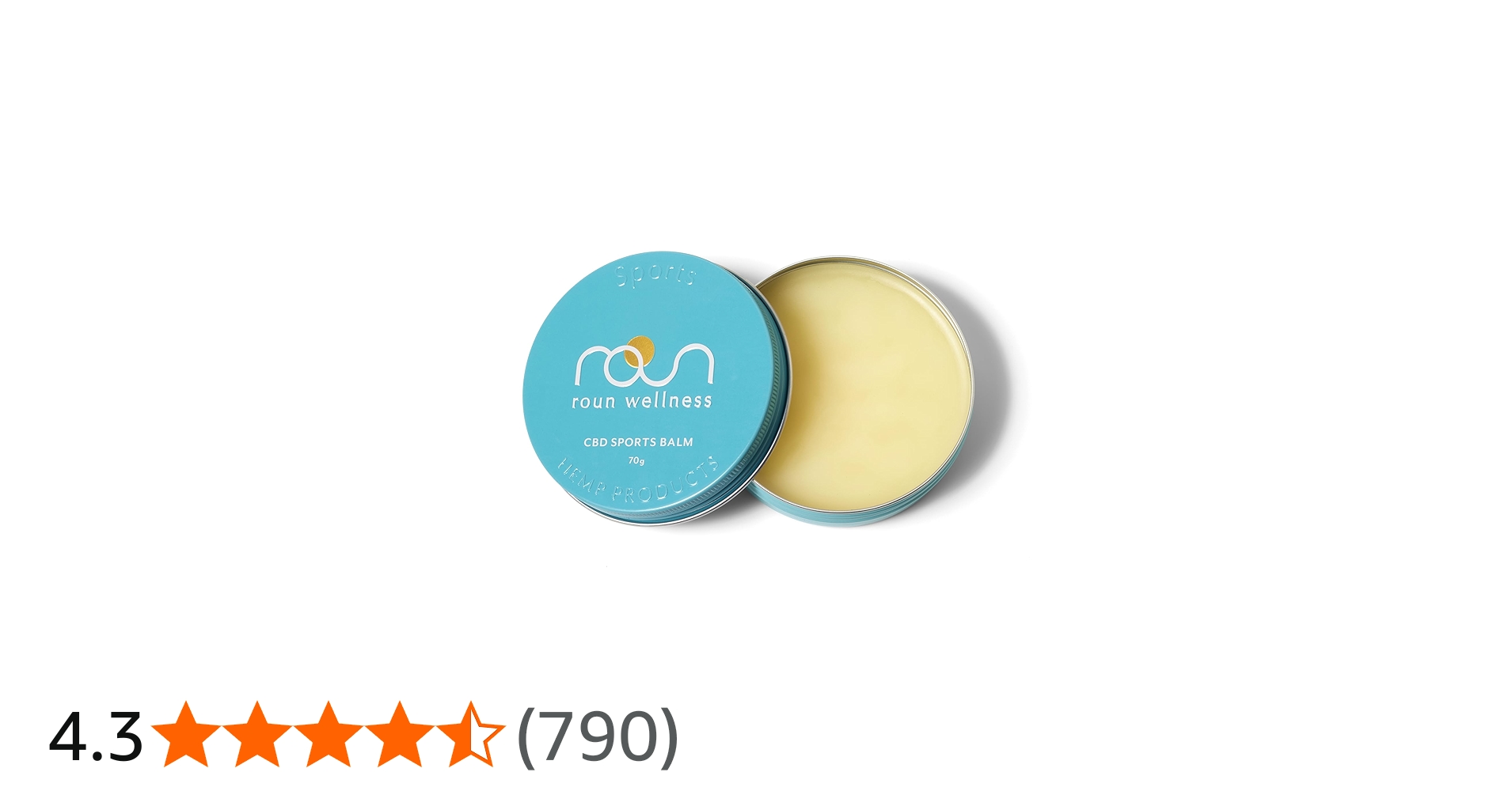 Amazon | roun CBD スポーツバーム CBDバーム 70g cbd 2000mg 配合