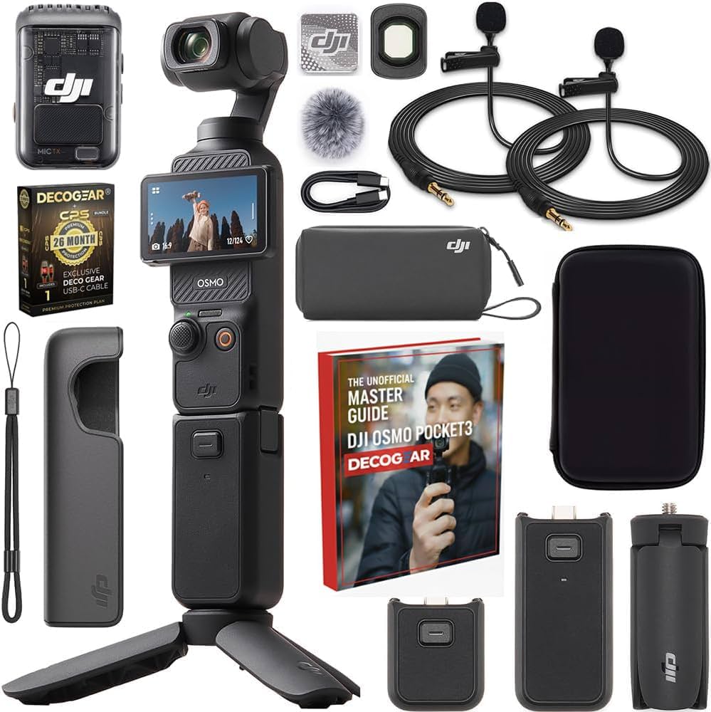 Amazon | DJI CP.OS.00000302.01 Osmo Pocket 3 Creator Combo 4K