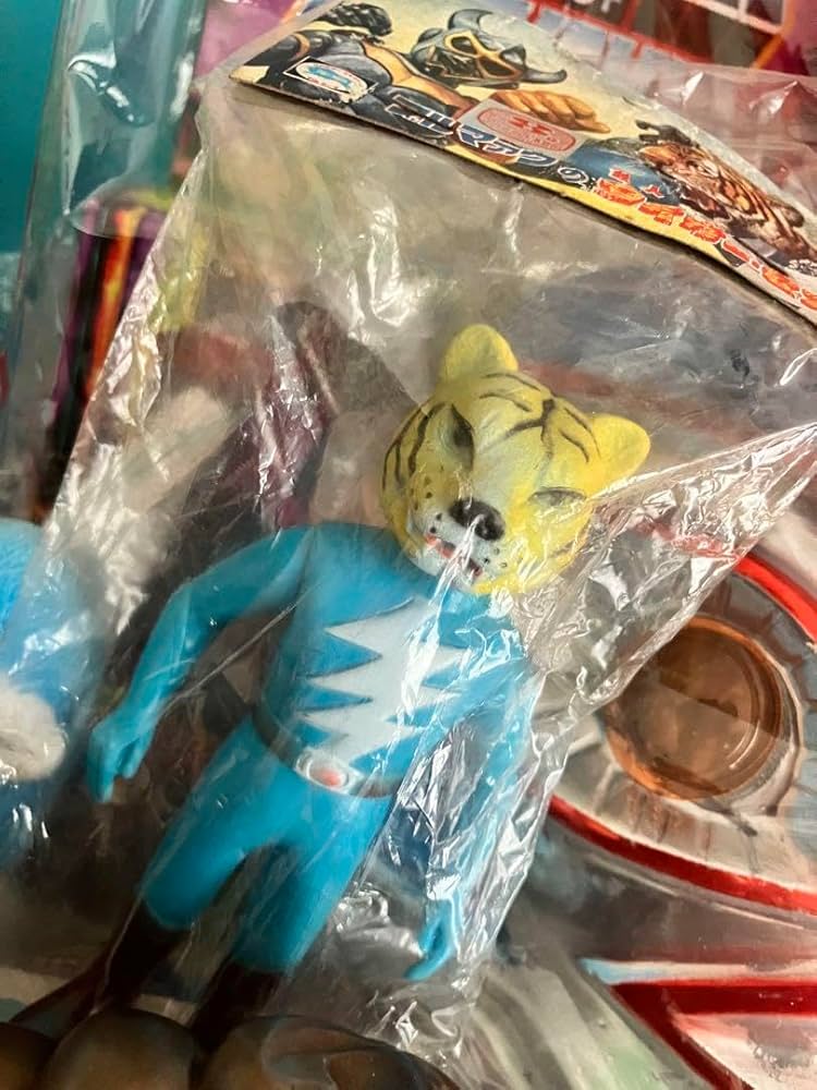 Amazon.co.jp: ブルマァク 当時物 鉄人タイガーセブン ソフビ マルサン