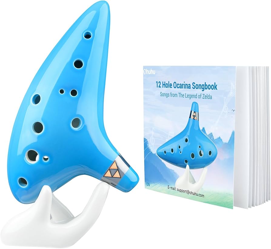Amazon.com: Ohuhu Zelda Ocarina with Song Book (Songs From the