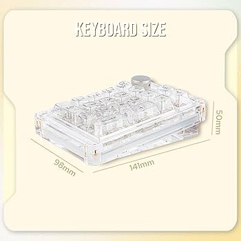 Amazon.com: KiiBoom Phantom 21 Hot Swappable Crystal Acrylic