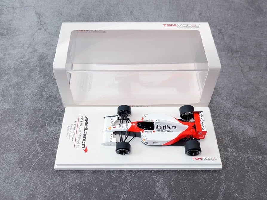 Amazon | TSM MODEL 1/43 MCLAREN MP4/6#1 BRAZILIAN GP WINNER AYRTON